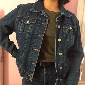 Vintage Lands End Denim Jacket